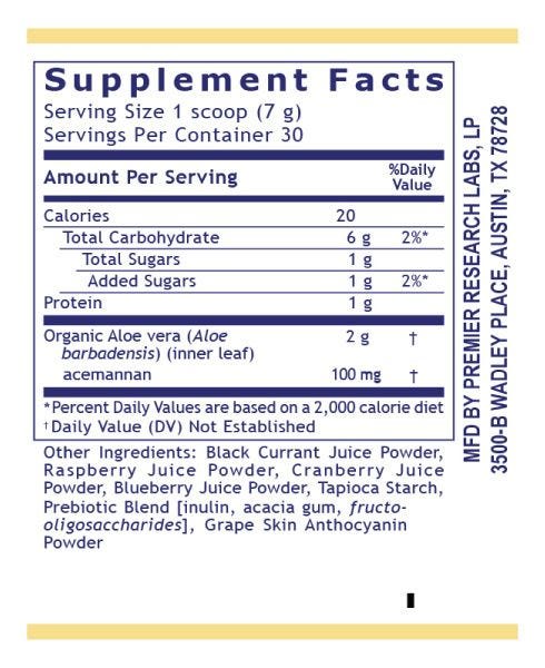 Aloe Powder-Mixed Berry Flavor, Premier
