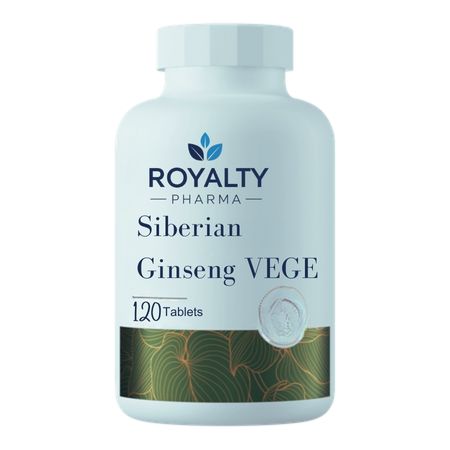 Royalty Siberian Ginseng VEGE 120 tablets