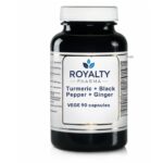 Royalty Turmeric + Black Pepper + Ginger VEGE 90 capsules